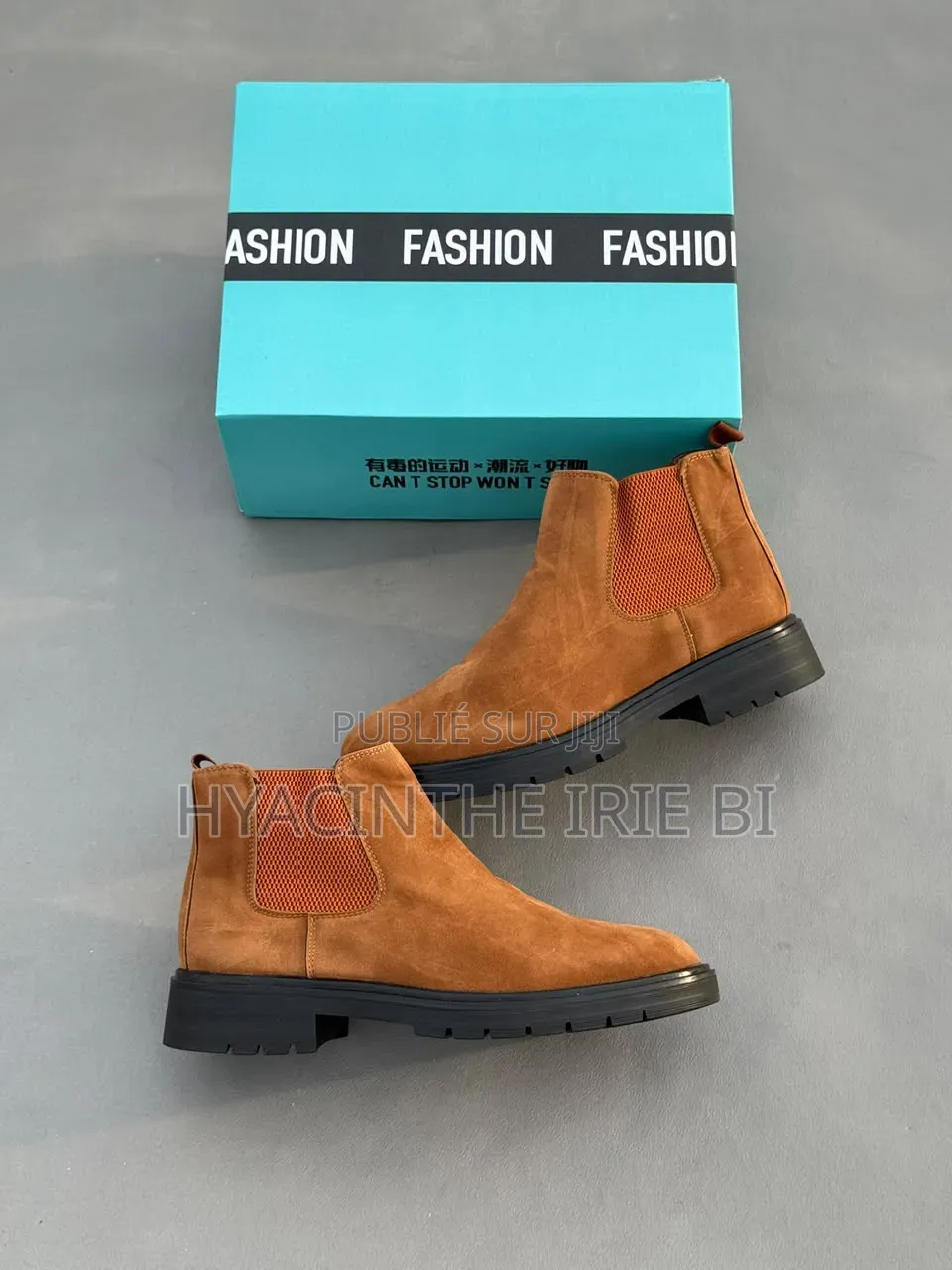 Timberland Boots Matière Cuir en Dain Original Authentique