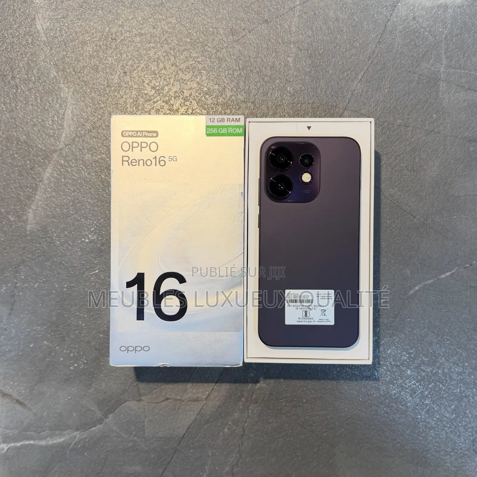 Nouveau Oppo Reno16c 128 GB Bronze