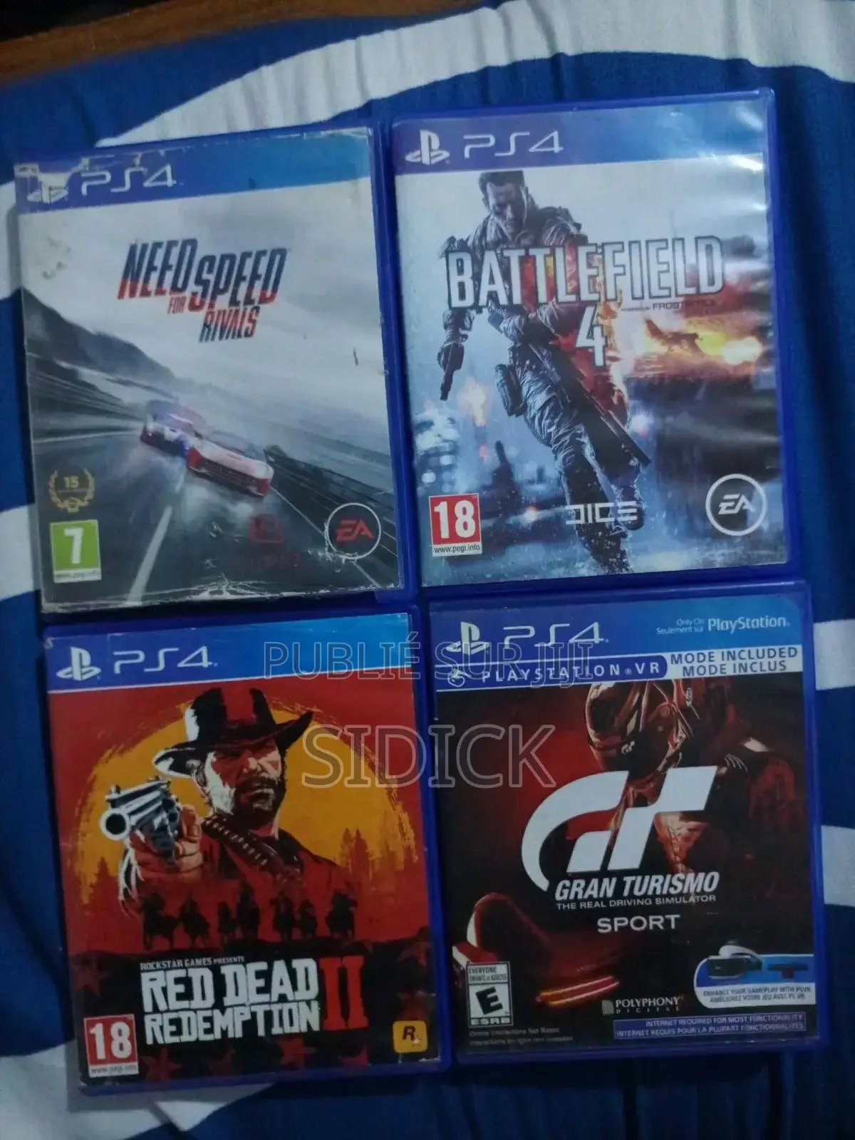Disquette De PS4, Prix Par Unité