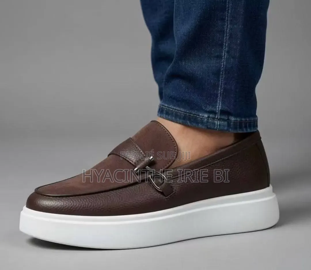 Sneakers Authentique Matière Cuire Original P40-45 Style,