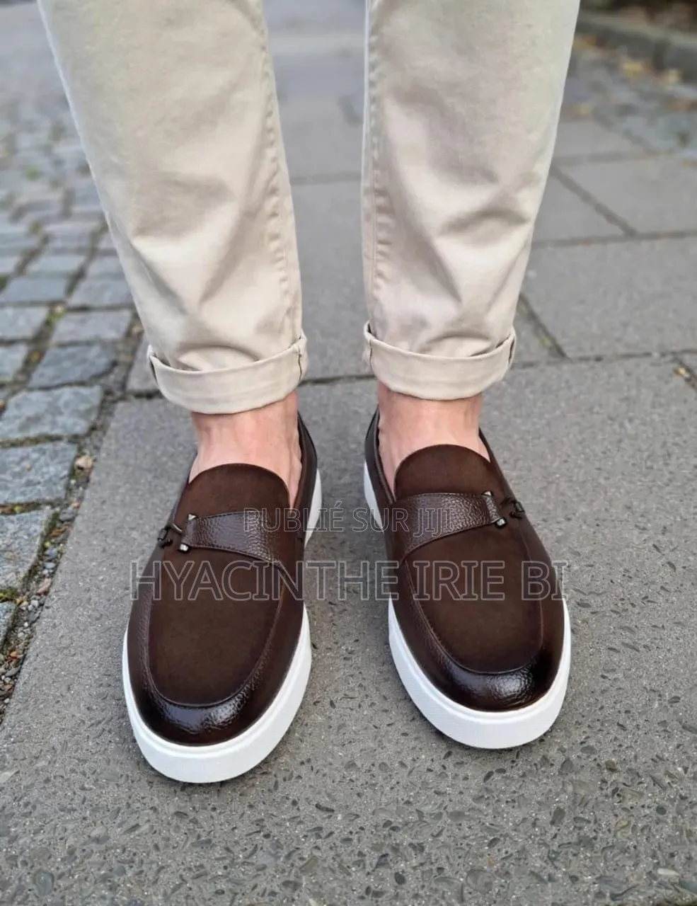 Sneakers Authentique Matière Cuire Original P40-45 Style,