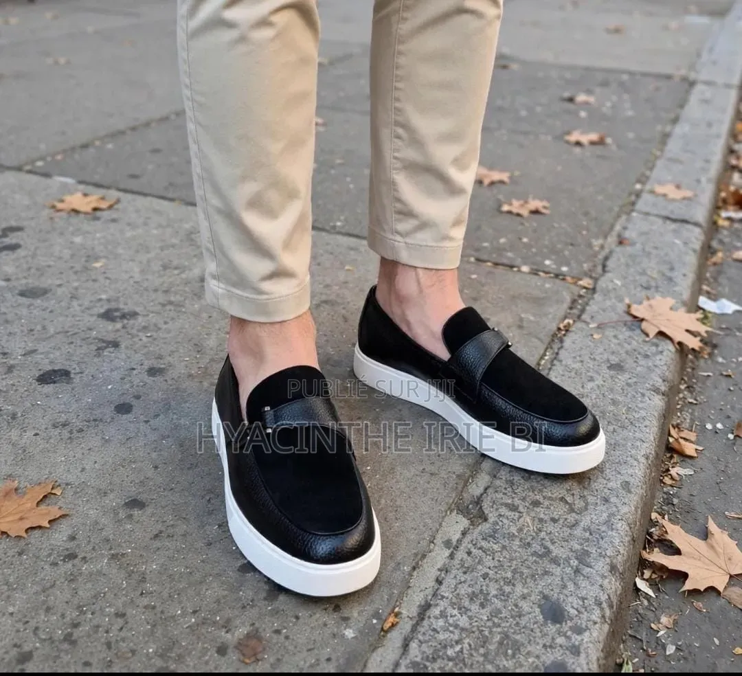 Sneakers Authentique Matière Cuire Original P40-45 Style,