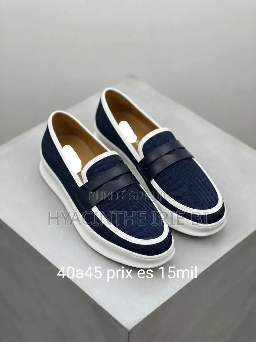 Sneakers Authentique Matière Cuire Original P40-45 Style,
