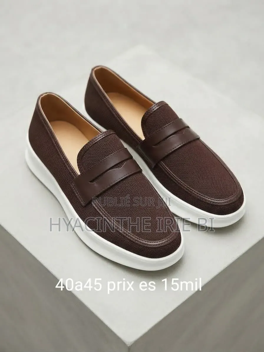 Sneakers Authentique Matière Cuire Original P40-45 Style,