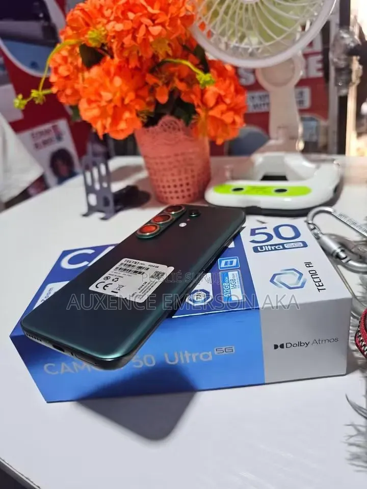 Nouveau Tecno Camon 50 256 GB Noir
