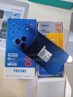 Nouveau Tecno Spark 50 128 GB Bleu
