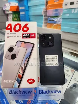 Nouveau Itel A06 32 GB Noir
