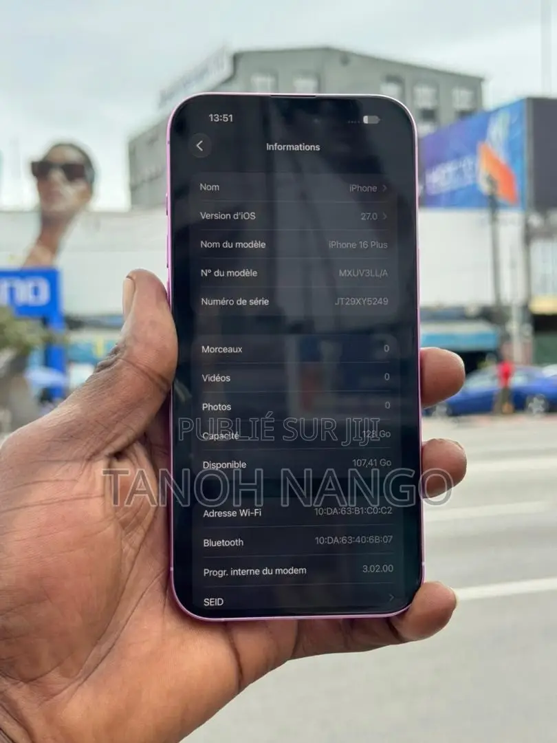 Apple iPhone 16 Plus 128 GB Rose