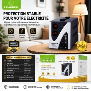Régulateur Automatique De Tension LEADER VR-S1000