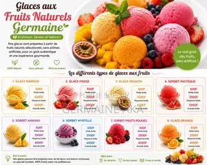Vente De Jus De Bissap Vente De Lait caillé.vente De Glace Pâtissière