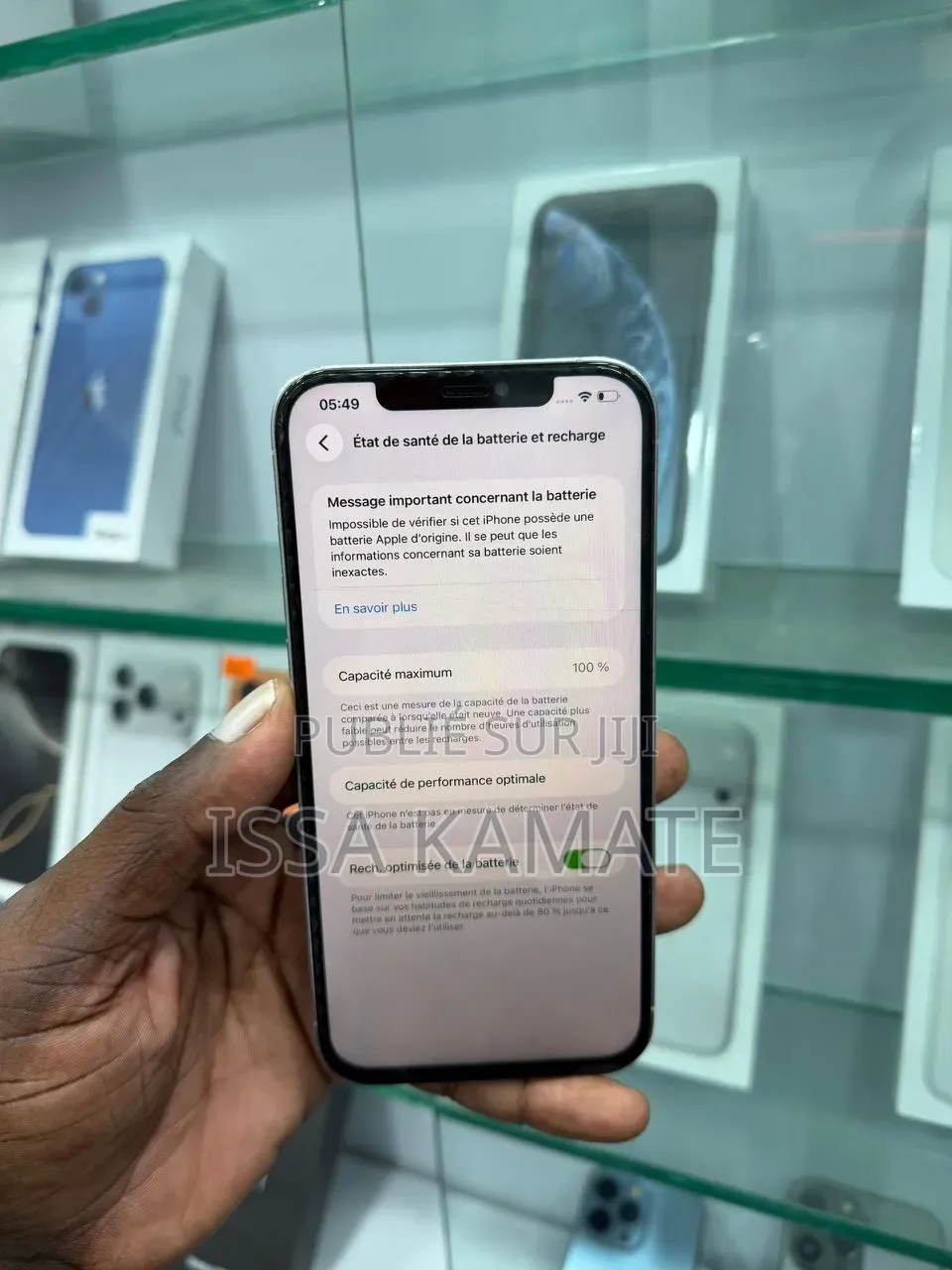 Apple iPhone 12 Pro Max 128 GB Blanc