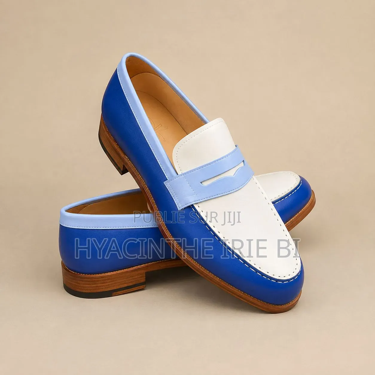 Mocassin j.m Weston Matière Cuir Véritable Authentique Original P40-45