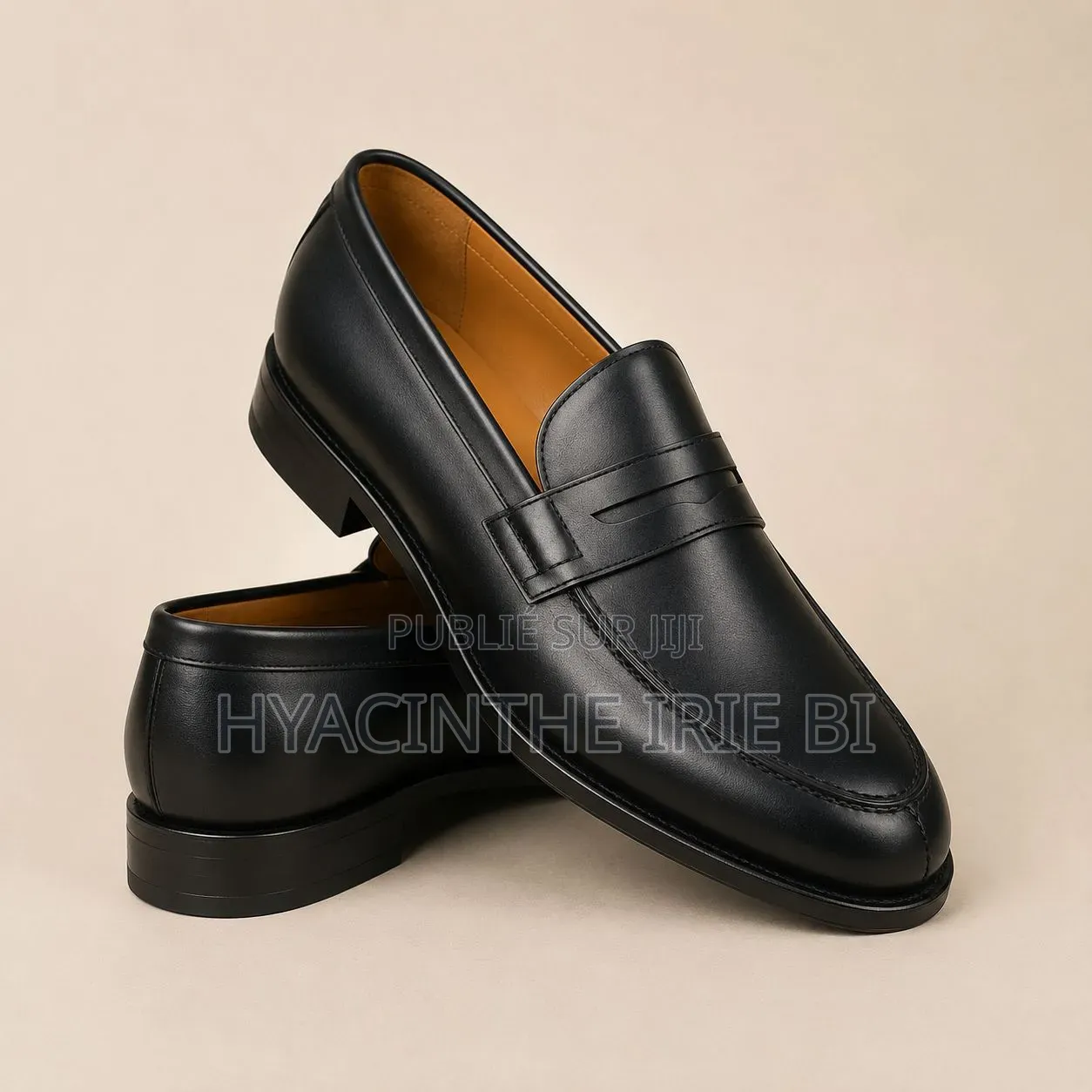 Mocassin j.m Weston Matière Cuir Véritable Authentique Original P40-45