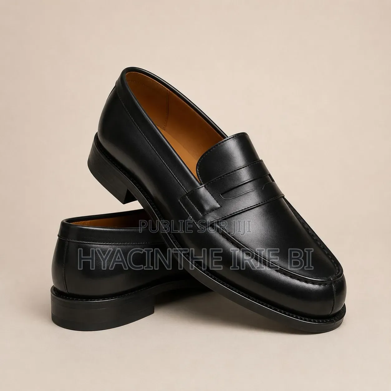 Mocassin j.m Weston Matière Cuir Véritable Authentique Original P40-45