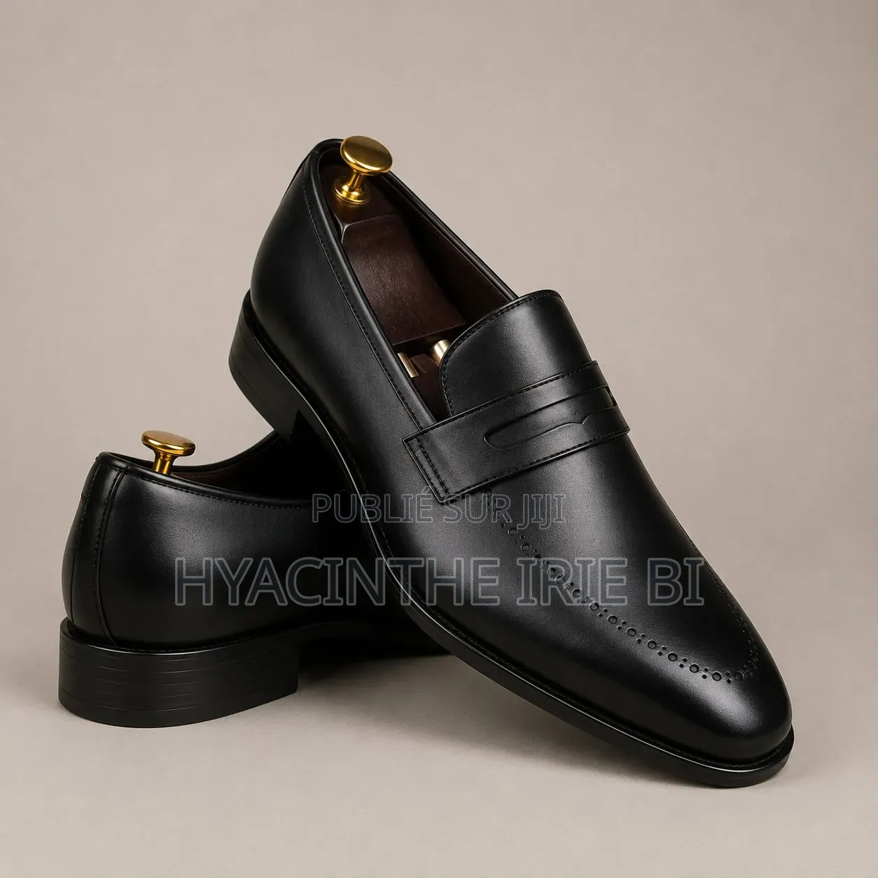 Mocassin j.m Weston Matière Cuir Véritable Authentique Original P40-45