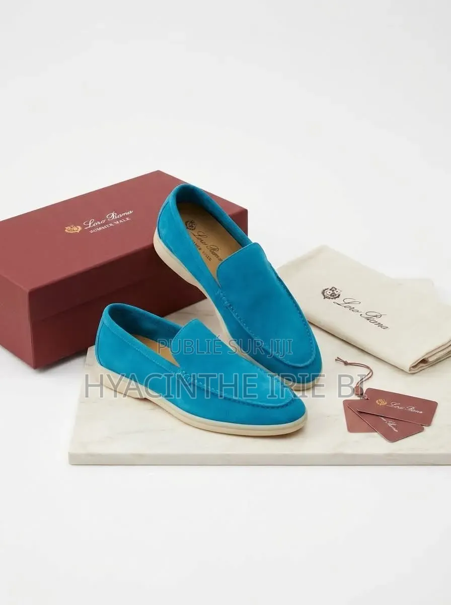Loro Piana Cuir Semelle Authentique Original Qualite Irréprochab