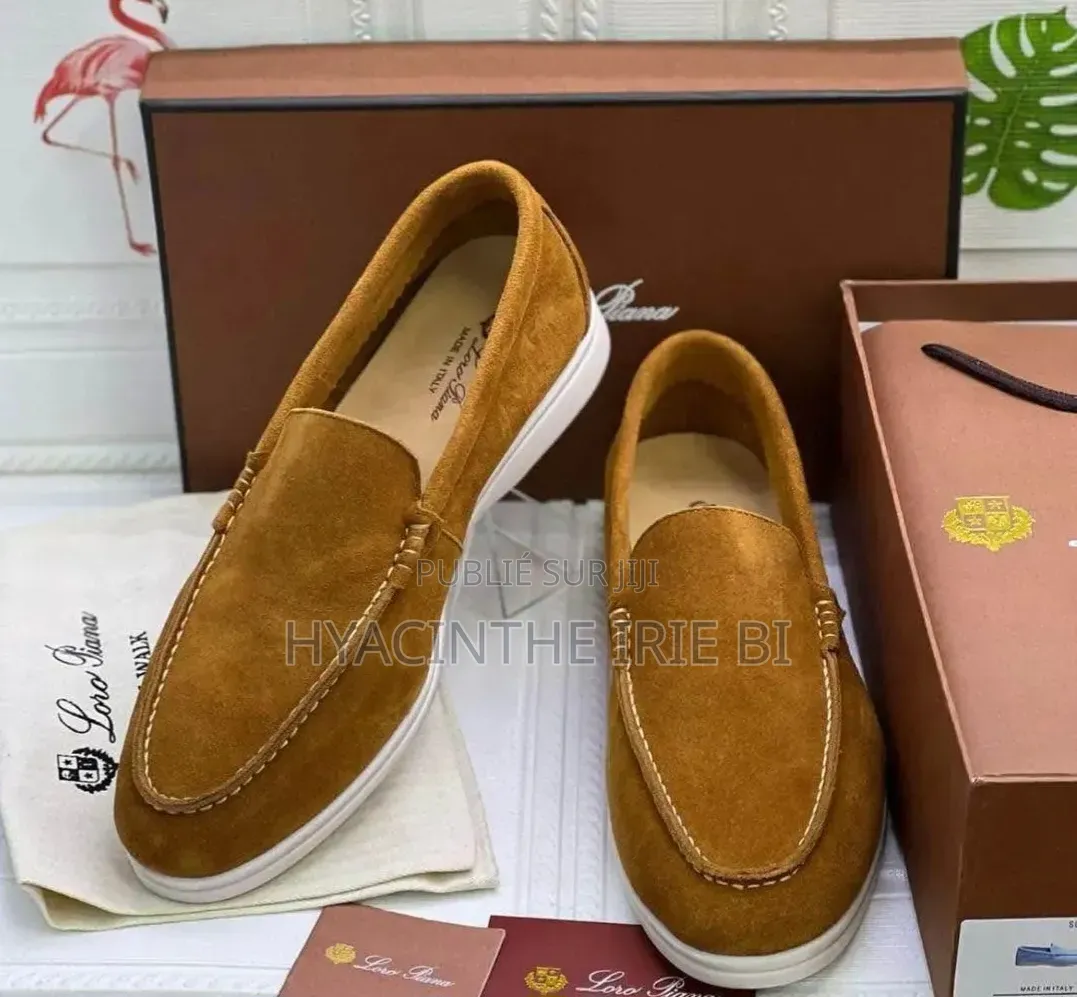 Loro Piana Cuir Semelle Authentique Original Qualite Irréprochab