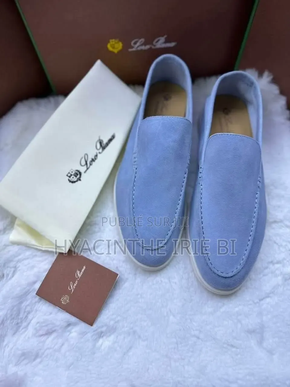 Loro Piana Cuir Semelle Authentique Original Qualite Irréprochab