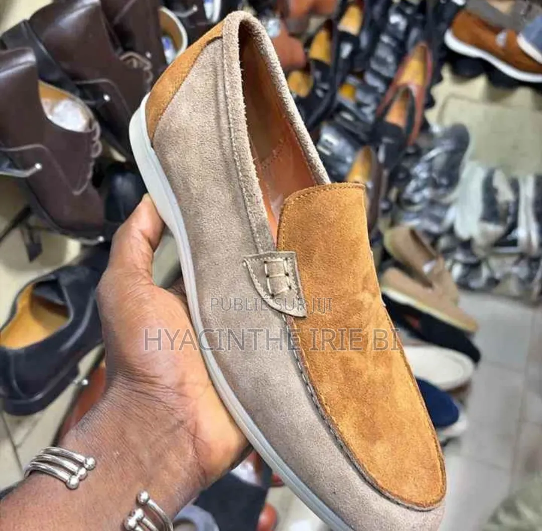 Loro Piana Cuir Semelle Authentique Original Qualite Irréprochab