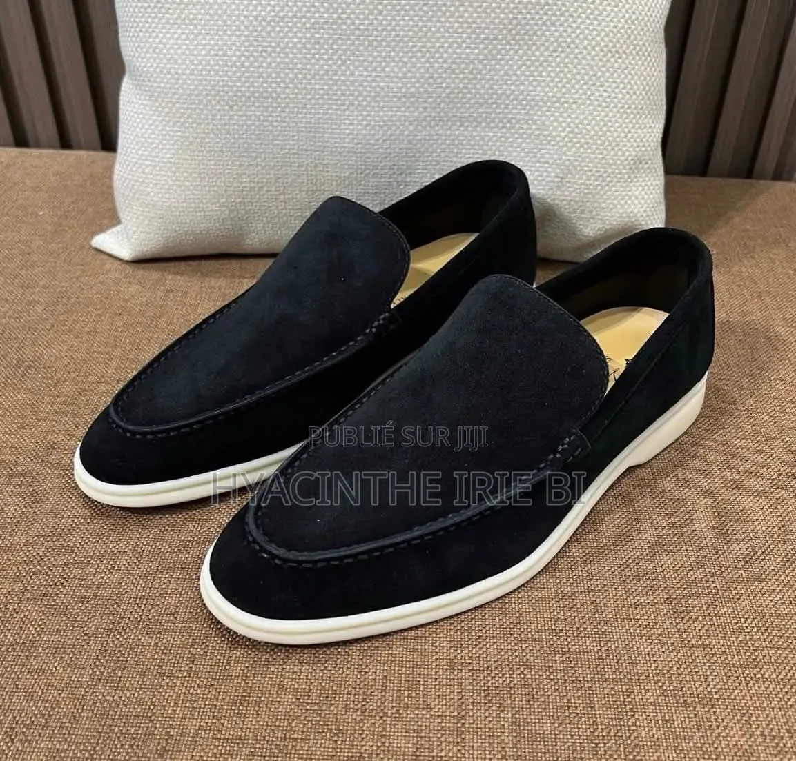 Loro Piana Cuir Semelle Authentique Original Qualite Irréprochab
