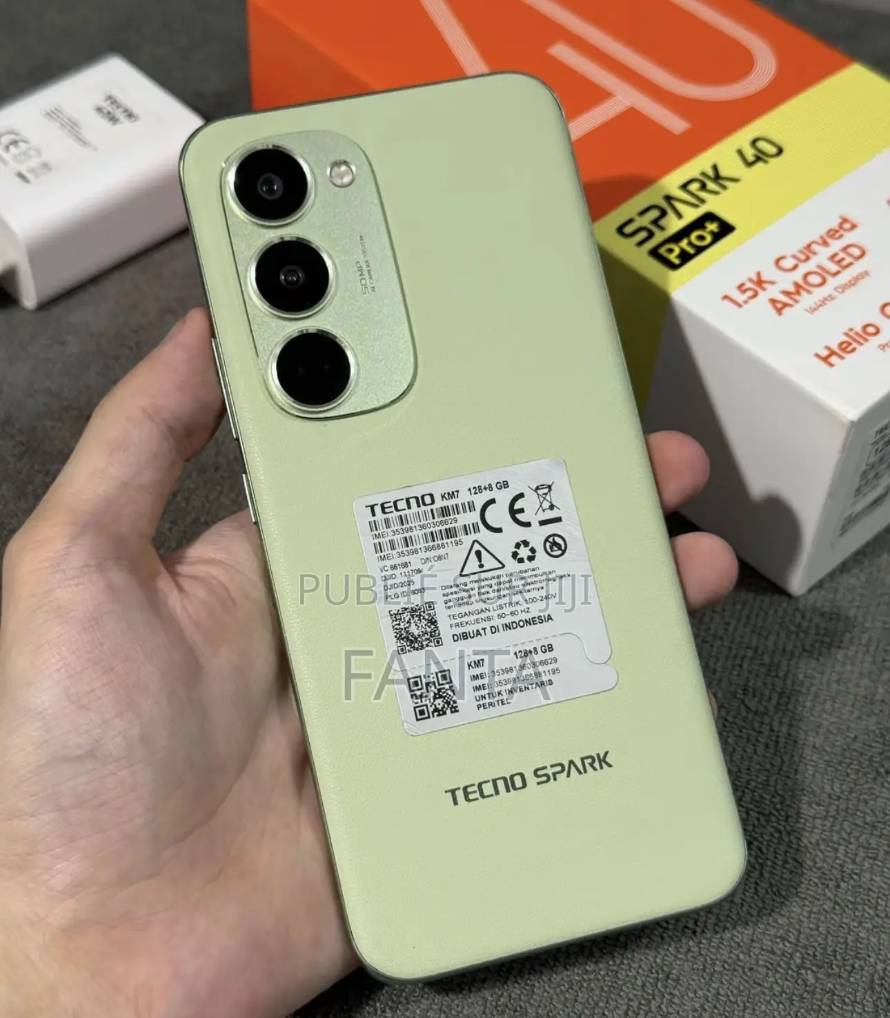 Nouveau Tecno Spark 40 Pro+ 256 GB Vert
