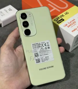 Nouveau Tecno Spark 40 Pro+ 256 GB Vert