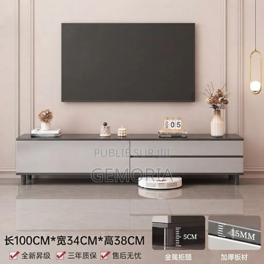 Meuble TV Bas Minimaliste Premium