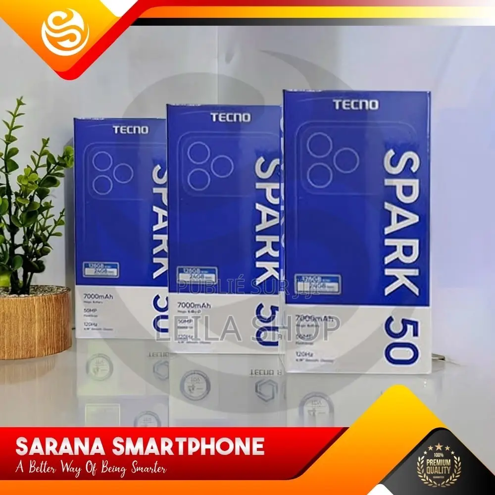 Nouveau Tecno Spark 50 5G 256 GB Autre