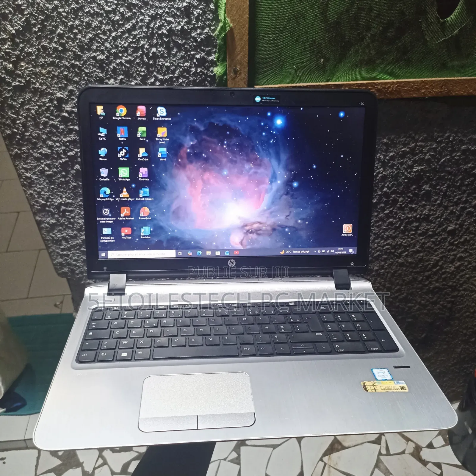 Ordinateur portable HP ProBook 450 G3 8GB Intel Core i5 HDD 500GB