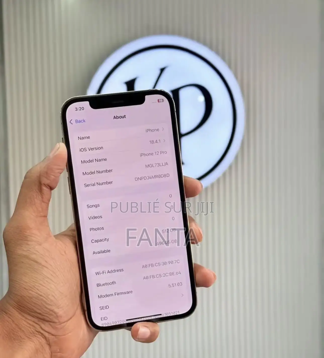 Apple iPhone 12 Pro 512 GB Gris