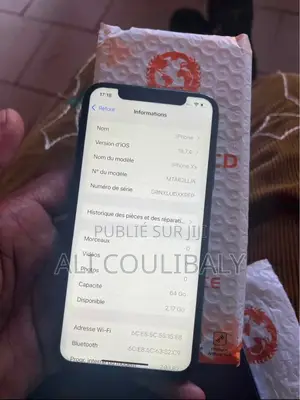 Nouveau Pomme iPhone X 64 GB Noir