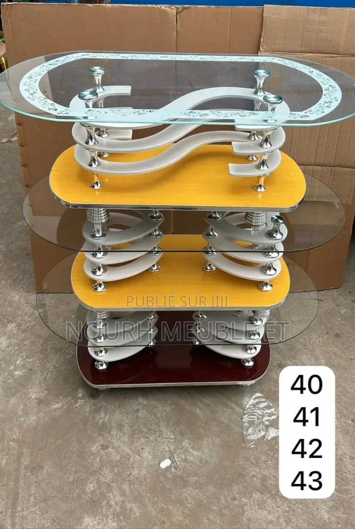 Table Basse Ovale Design — Neuf 🔥