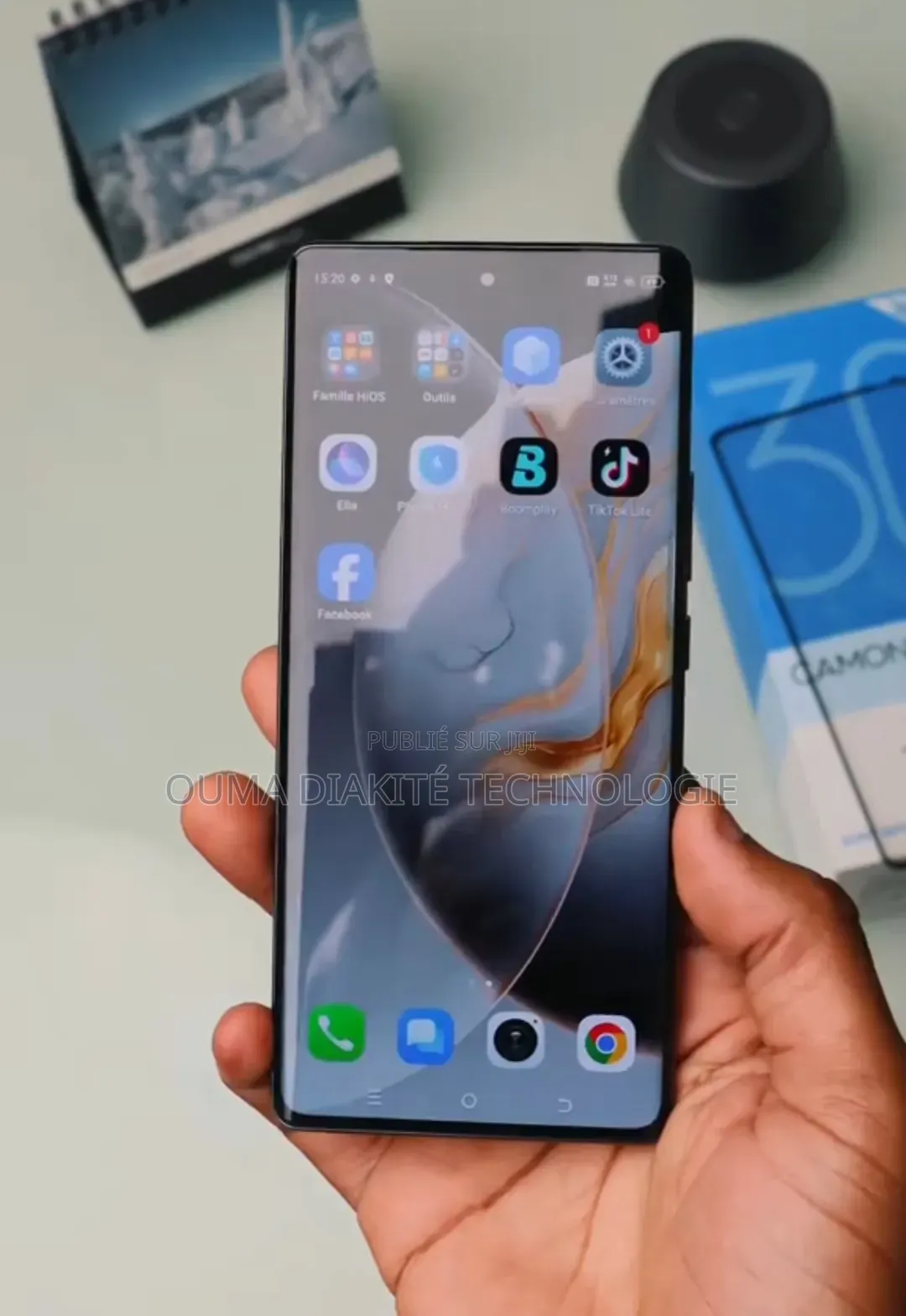 Nouveau Tecno Camon 30S 256 GB Blanc