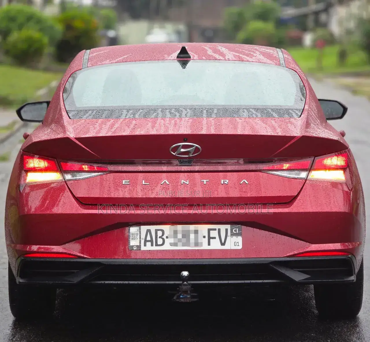 Hyundai Elantra N-Line 2022 Rouge
