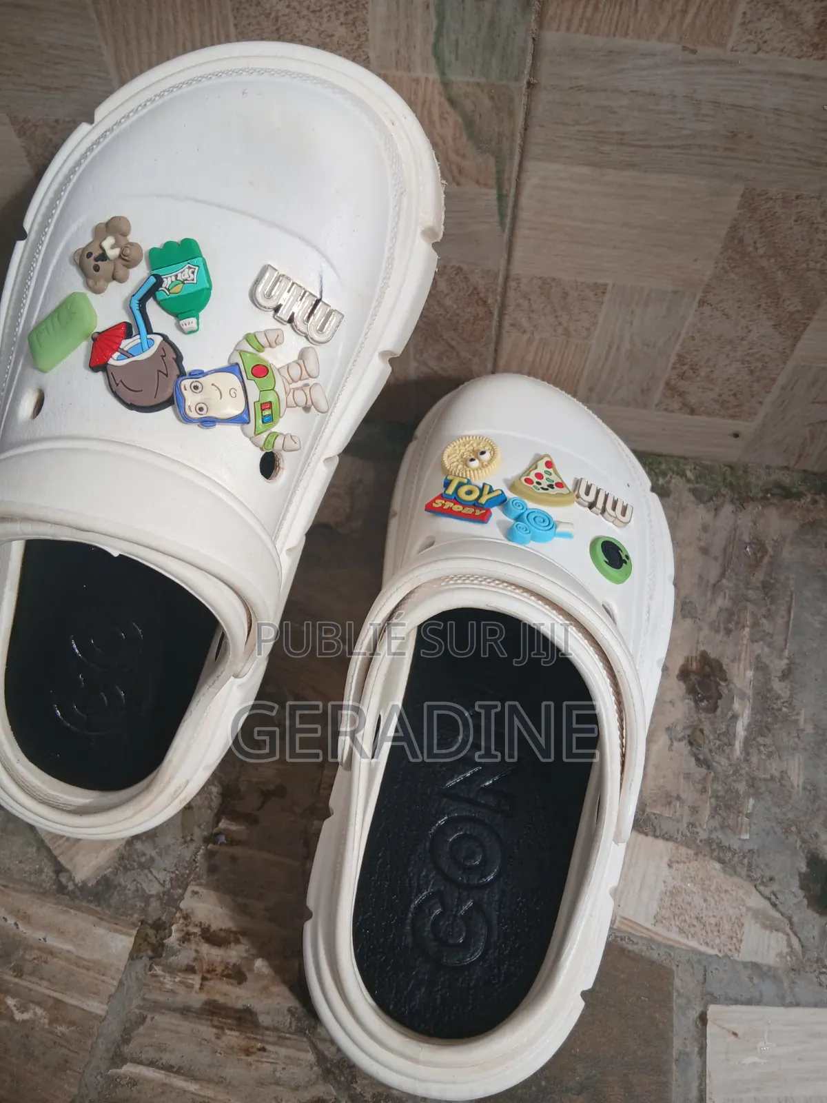 Paire De Sabot Blanc