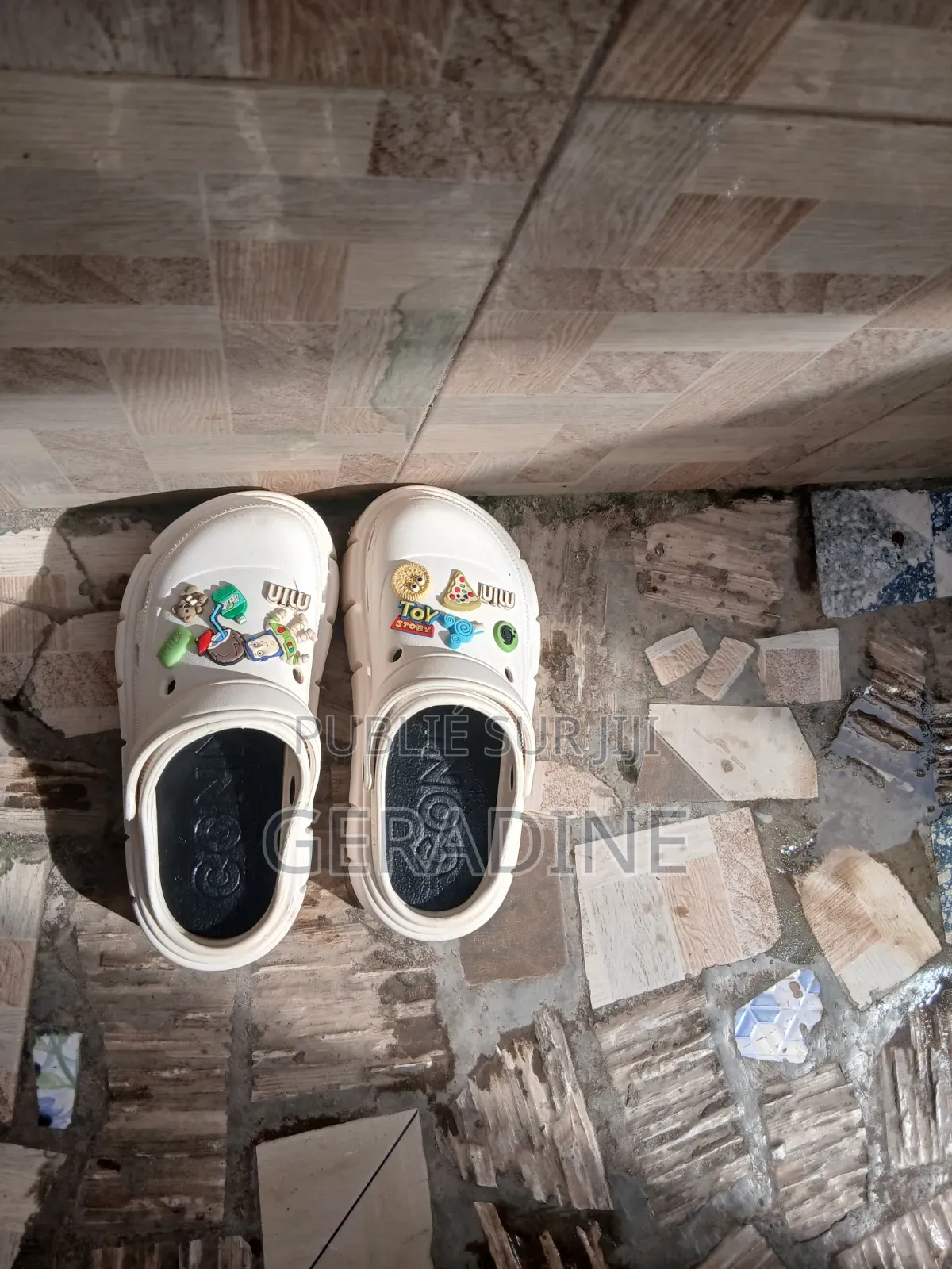 Paire De Sabot Blanc