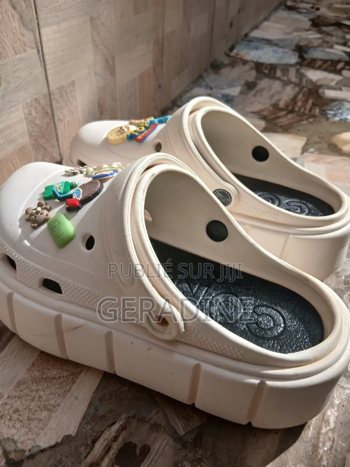 Paire De Sabot Blanc