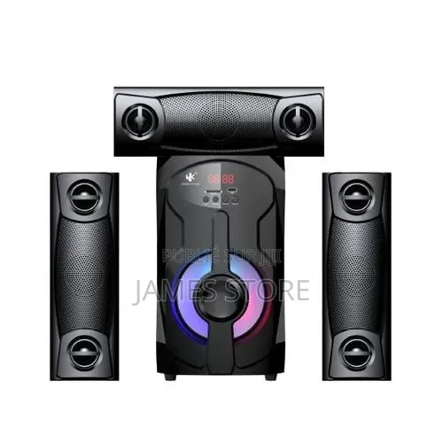WK Woofer SP-6398 – Home Cinéma & Chaîne Hi-Fi – Noir