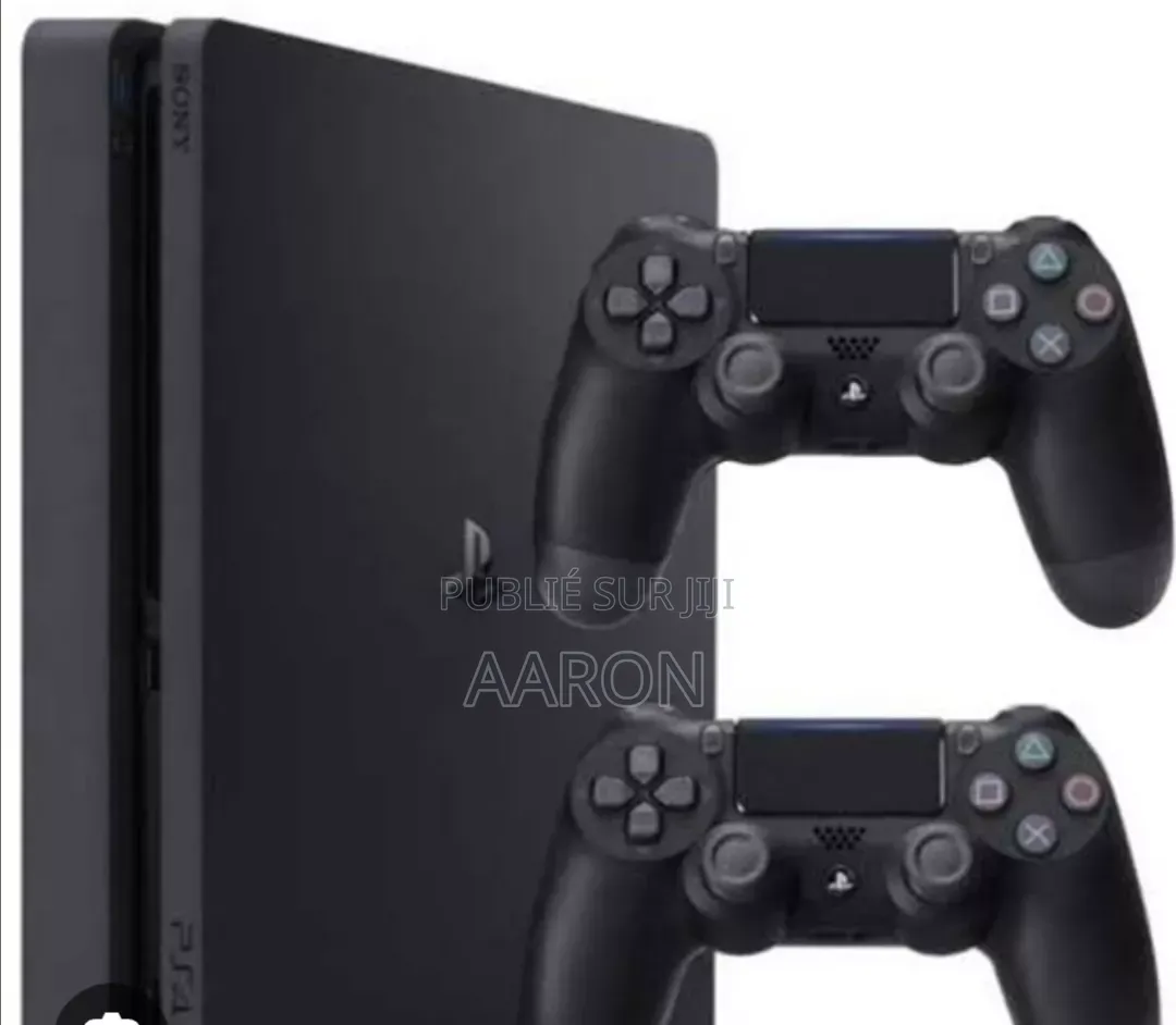 Ps4 Silm Avec Deux Manette