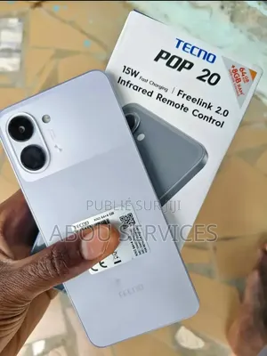 Nouveau Tecno Pop 20 128 GB Argenté