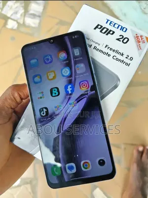 Nouveau Tecno Pop 20 128 GB Argenté
