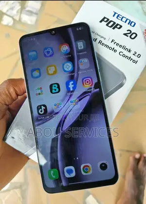 Nouveau Tecno Pop 20 128 GB Argenté
