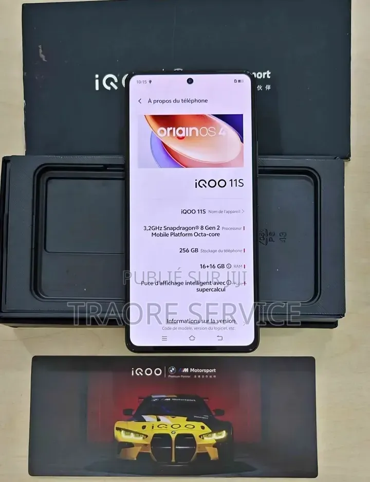 Nouveau Vivo iQOO 11S 512 GB Autre