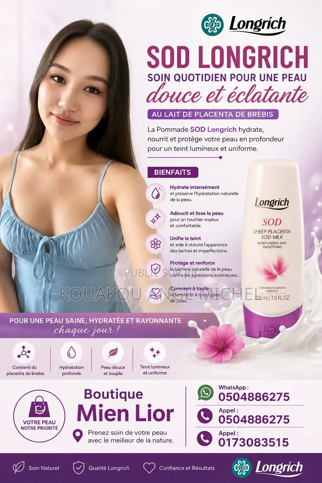 Lotion SOD Longrich