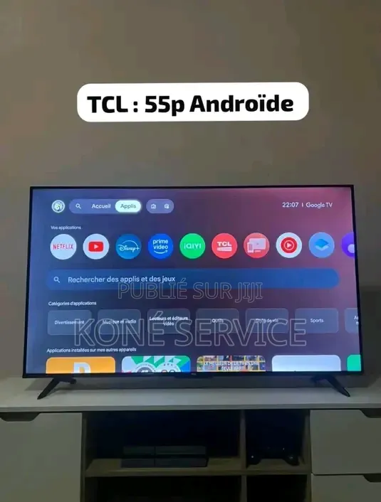 Télévision Android TCL 55 Pouce
