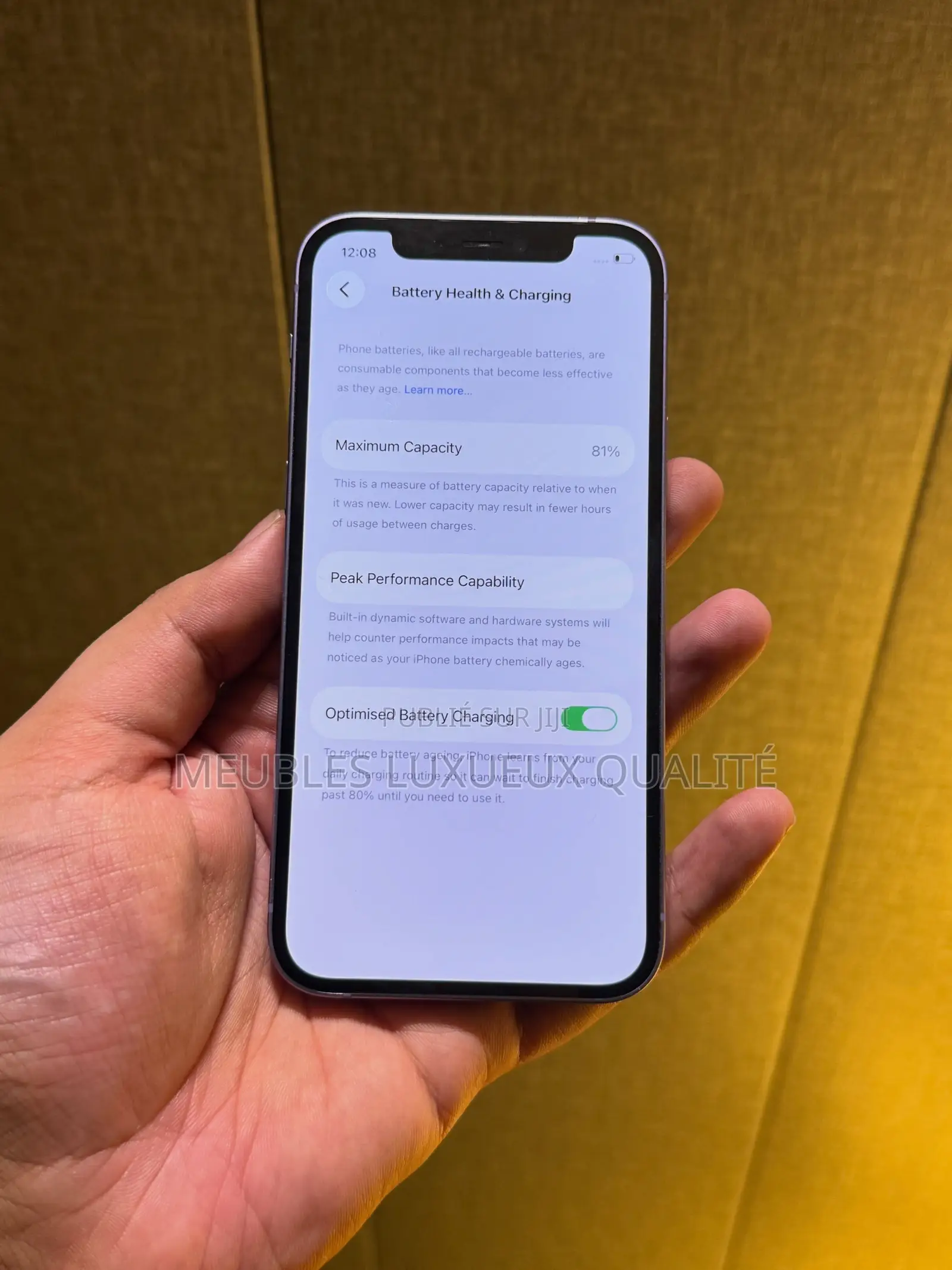 Nouveau Apple iPhone 12 128 GB Doré