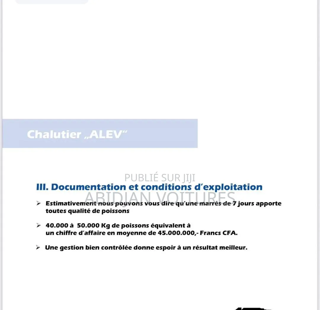 Chalutier Alev