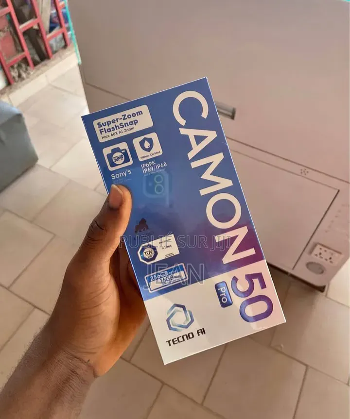 Nouveau Tecno Camon 50 256 GB Gris