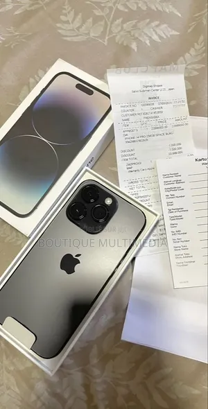Nouveau Apple iPhone 14 Pro Max 512 GB Noir