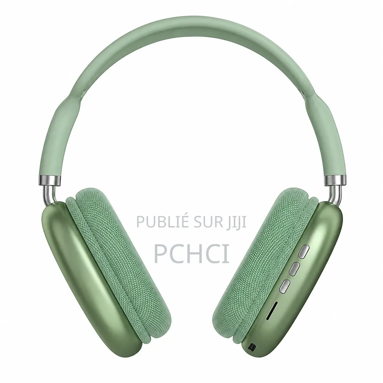 Casque Bluetooth Sans Fil Vert Sauge – Son Immersif